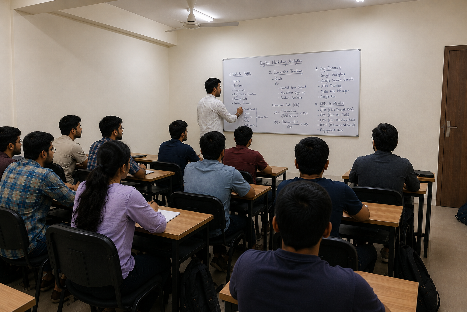 website tracking and analytics industry training